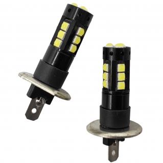 LED autožárovka H1 12V, 15 SMD, 1ks (LED SMD autožárovka 12V, patice H1, 15x SMD)