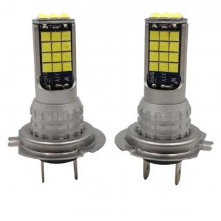 LED autožárovka H7 12V, 30 SMD LED, 1ks (LED žárovka 12V, patice H7, 30 SMD)