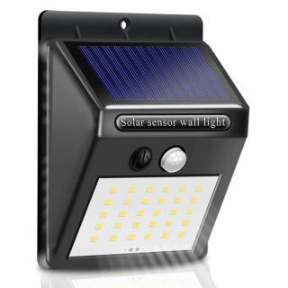 Solární světlo s detektorem pohybu 30 LED 40W 120° (Solární světlo 40W)