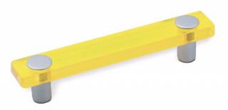 12368 - TINA úchytka 96mm žlutá (12368 - úchytka rozteč 96mm plast)