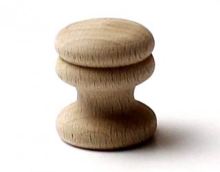 48056 dřevěná knopka pr. 25mm / přírodní (48056 dřevěná knopka pr. 25mm / přírodní buk                                                      (dřevo))