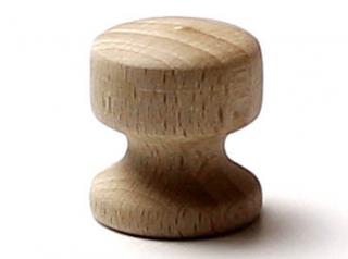 48057 dřevěná knopka pr. 25mm / přírodní (48057 dřevěná knopka pr. 25mm / přírodní buk                                                      (dřevo))