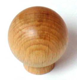 88007 - KD30 knopka dřevo / natur lak (88007 - knopka dřevo / natur lak                                                      (dřevo))