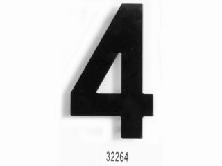 C152 Číslice 152 mm -černá mat "4" (32264 - C152 číslice 152mm =4=)