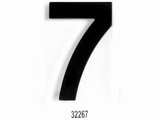 C152 Číslice 152 mm -černá mat "7" (32267 - C152 číslice 152mm =7=)