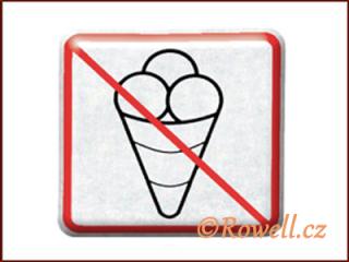 NZ 'Zákaz zmrzlina' /stříbrná (99223 - NZ =Zákaz zmrzlina= /stříbrná/)