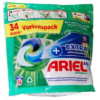 Ariel  ALLin1 pods EXTRA+ Universal Geruchs Abwehr kapsle 34 ks  (dovoz z Německa)