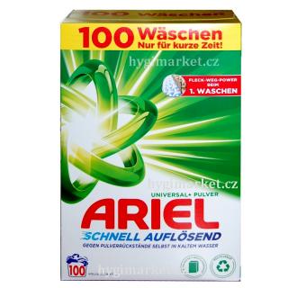 ARIEL Strahlend Rein universal prášek 100 praní  XXL 6 kg (dovoz z Německa)