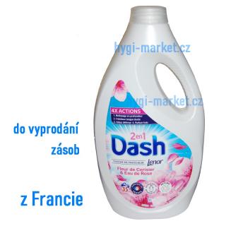 DASH prací gel Fleur de Cerisier and Eau de Rose 35 dávek (dovoz z Francie)