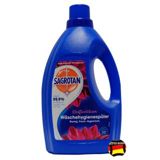 Desinfekce na prádlo SAGROTAN Duftedition BLUMIG FRISCH hygienické máchadlo hygiene spueller 1,5 litru (dovoz z Německa)