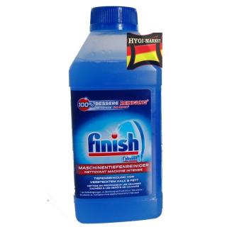 FINISH čistič myčky tekutý 250 ml (modrý) (dovoz z Německa)