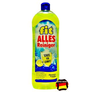Fit Alles Reiniger Zitronen Frische čistič do kuchyně 1 litr (žlutý) (dovoz z Německa)