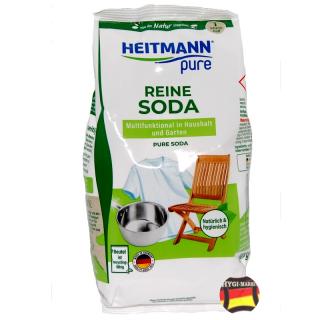 Heitmann PURE Reine Soda jemně mletá multifunkční použití v domácnosti 500 g