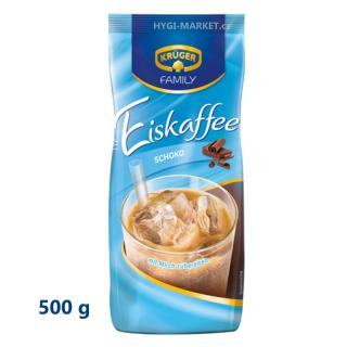 KRÜGER FAMILY Eiskaffee Schoko 500 g rozpustný nápoj (dovoz z Německa)