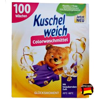 Kuschelweich prací prášek 100 dávek Glücksmoment 5,5 kg Color (dovoz z Německa)