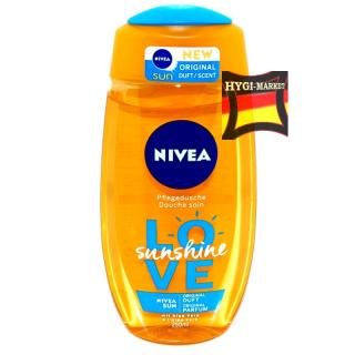 Nivea Sunshine Welcome sprchový gel s typickou nivea vůní (voní jako opalovací krém) (dovoz z Německa)
