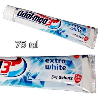 Odol Med3 Extra White 75 ml zubní pasta