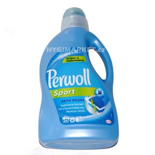 Perwoll SPORT Activpflege prací gel na funkční, membránové oblečení, Goretex 24 dávek  1,44 litru (Německý Perwoll Sport Activcare Advanced je specializovaný prací gel na funkční textilie s membránovou funkcí. Hodí se na praní zimních bund, outdoorového)