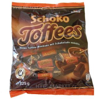 Storck Schoko Toffees karamely máčené v čokoládě 325 g (dovoz z Německa)