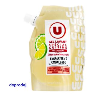 Tekuté mýdlo do kuchyně s vůní citronu a bergamotu  500 ml (dovoz z Francie)