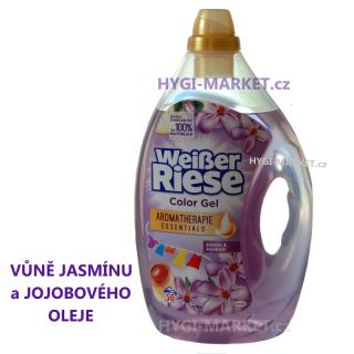 Weisser riese Jasmin Jojoba olej 50 dávek 2,5 litru (dovoz z Rakouska, color gel na barevné prádlo)