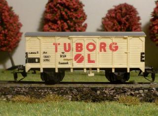 Nákladní vůz DSB pivo Tuborg