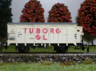 Nákladní vůz DSB pivo Tuborg