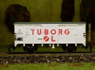 Nákladní vůz DSB pivo Tuborg (ocelová kola)