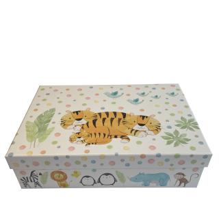 Kartonová krabice Tygři - 30 cm
