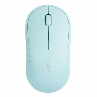 Bezdrátová kancelářská optická počítačová myš, 1000 DPI, modrá (Modrá bezdrátová kancelářská myš)