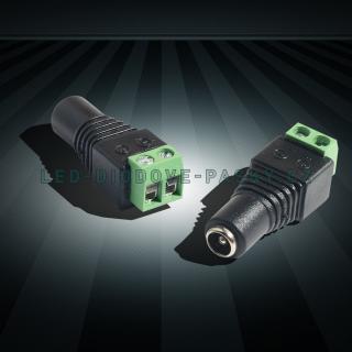 Konektor  k LED diodovým páskům, 2.1 x 5.5mm - samice (Konektor k LED páskům)