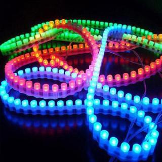 LED diodový pásek - PVC 48cm, 7-barevný(RGB) (LED diodový ohebný PVC pásek, 12V 48cm LED, 7-barevný(RGB), 1ks)
