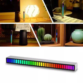 LED RGB ambientní osvětlení do USB, barva bílá, 18cm (LED USB světelná lišta)