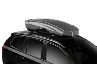 Autobox THULE Motion XT L - lesklá titanová (objem 450 litrů, hmotnost 20 kg, nosnost 75 kg, rozměry 195 x 89 x 44 cm)