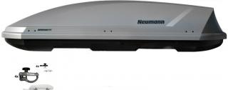Neumann Adventure 190 - stříbrný lesklý, háček  (Objem: 320 litrů, Hmotnost: 14 Kg, Nosnost: 75 Kg, Délka: 190 cm, Šířka: 67 cm, Výška: 43 cm)