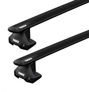 Příčníky Thule 7105 + 7112B (ČERNÉ WingBar EVO) 118 cm + kit  (pro vozidla s uchycením za rám)