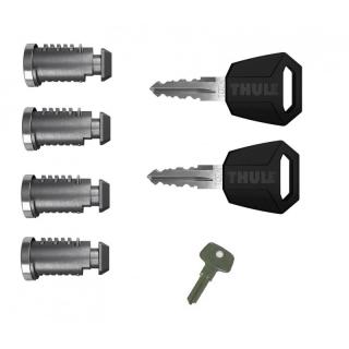 Thule 450400 One Key System 4-Pack (Sada 4 zámků Thule)