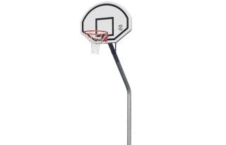 Basketbal. konstrukce SURE SHOT Gooseneck Slimline (Basketbalová konstrukce pro školy a veřejná hřiště)