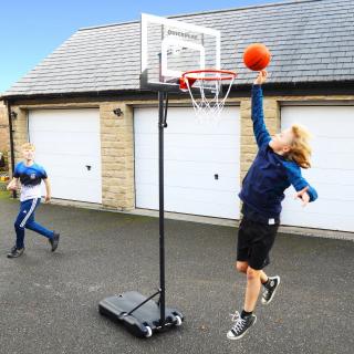 Basketbalový koš QUICKPLAY Mini Hoop System (Dětský basketbalový koš s průhlednou deskou )