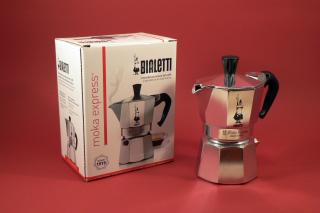 Bialetti Moka Express 1 šálek (Moka konvička - 1 šálek)