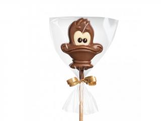 Janek - Čokoládové lízátko - mléčná čokoláda - kačer (Čokoládové lízátko - kačer - mléčná čokoláda14g)