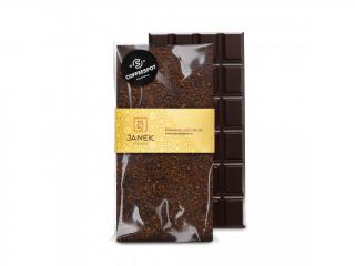 Janek - Hořká čokoláda 64% s kávou (Hořká čokoláda  + káva  85g)