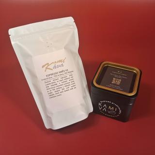 Kamikava Espresso směs K2 250g - káva zrnková - 75% arabica, 25% robusta