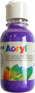 Akrylová barva PRIMO 125ml - fialová 400