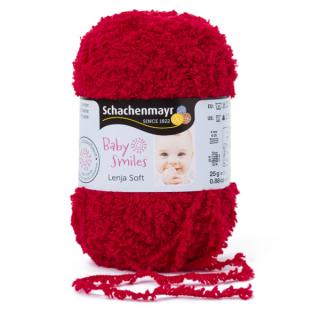 BABY SMILES - LENJA soft - DĚTSKÁ, polyester 01031 Červená