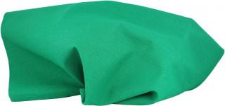 Bavlněná nákupní taška - různé barvy 000 Smaragdově zelená