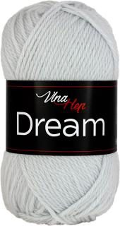 Dream - australská merino vlna 6404 světle šedá