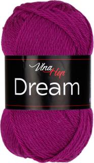 Dream - australská merino vlna 6417 Růžovo-fialová
