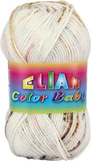 Elian Color Baby - dětská, akryl antipilling 32334 Melír béžová, hnědá