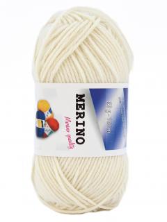 MERINO - vlna+ akryl 14703 Slonová kost